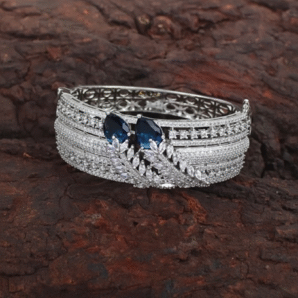 Rhodium Plated CZ Bracelet for Women