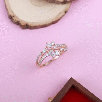 Rose Gold Plated CZ Bracelet